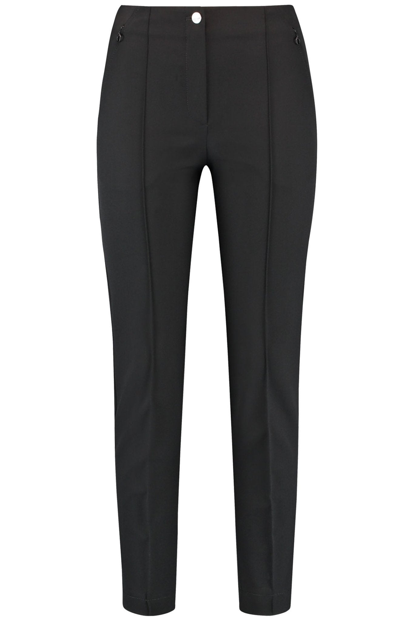 Gerry Weber 222003-66299 Black Slim Fit Trousers - Dotique Chesterfield