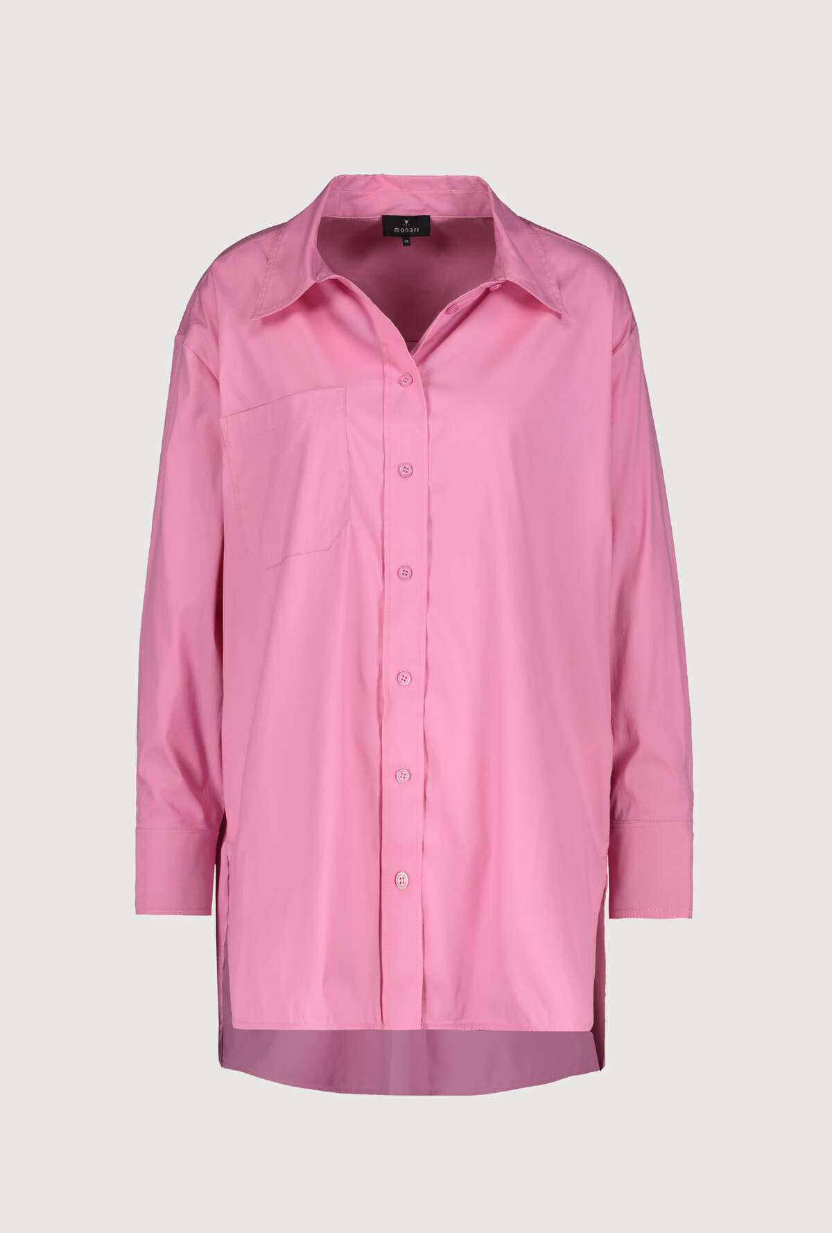 Monar48i 8067 Violet Stand Up Collar Sweatshirt - Dotique - Monari