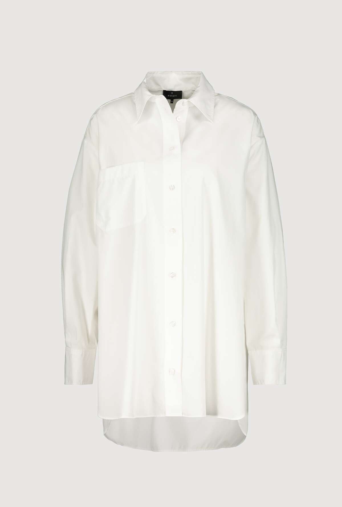 Monari 406748 White Blouse - Dotique - Monari