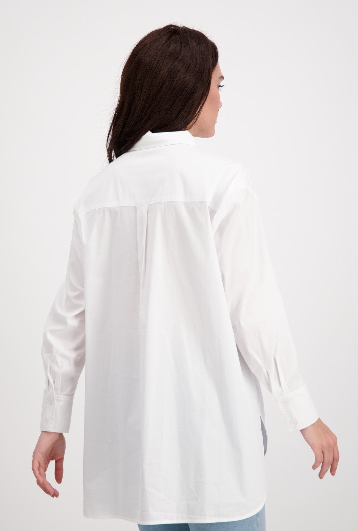 Monari 406748 White Blouse - Dotique - Monari