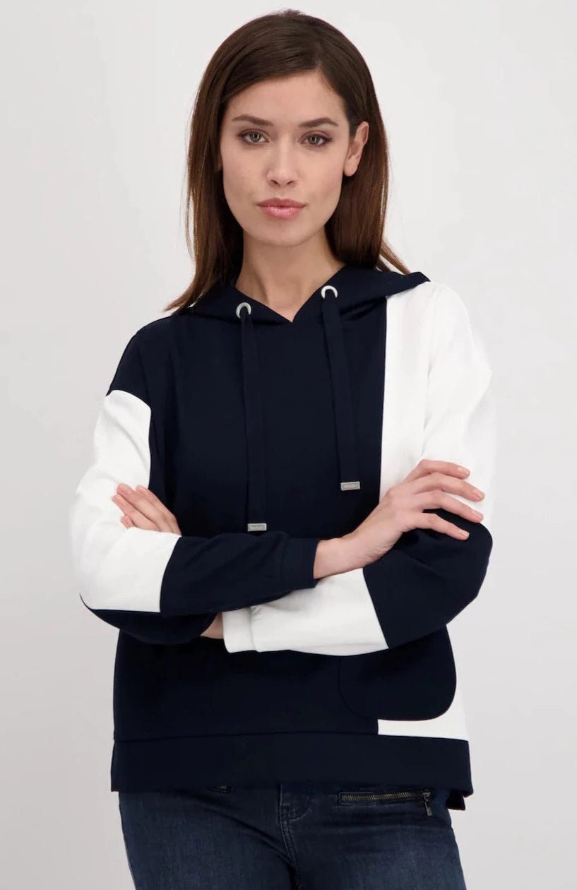 Monari 406805 Navy Sweatshirt - Dotique - Monari