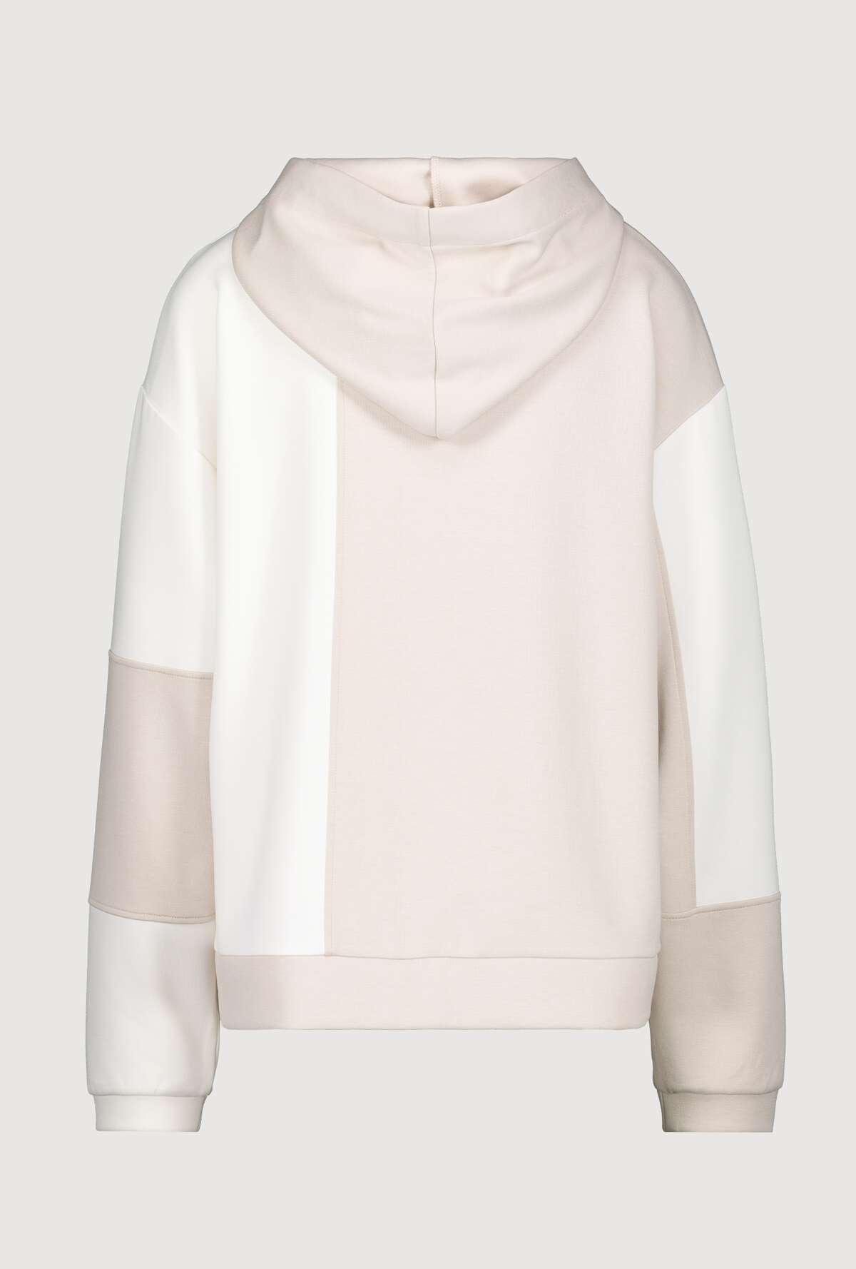 Monari 406805 Stone/ Cream Hooded Sweat - Dotique - Monari