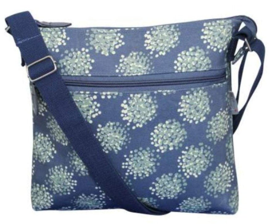 Peony Dandelion Cross Body Bag Front | Dotique