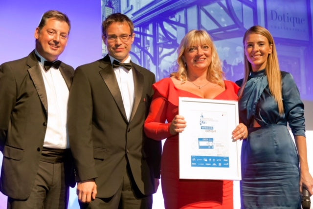 Dotique wins Best New Store at Chesterfield Retail Awards 2018.