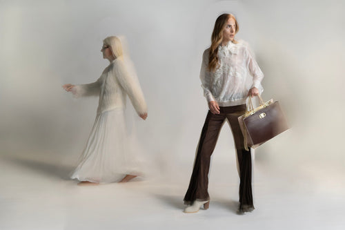 Elisa Cavaletti arrives at Dotique for AW26