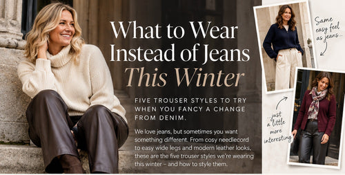 What to wear instead of jeans this winter – Dotique editorial trouser guide