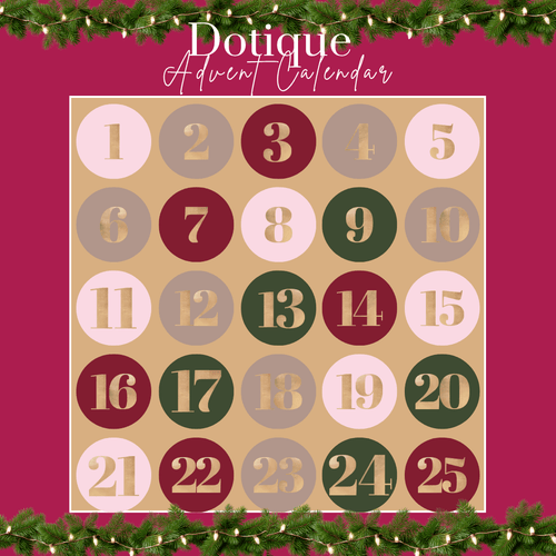 Dotique Christmas Advent Calendar