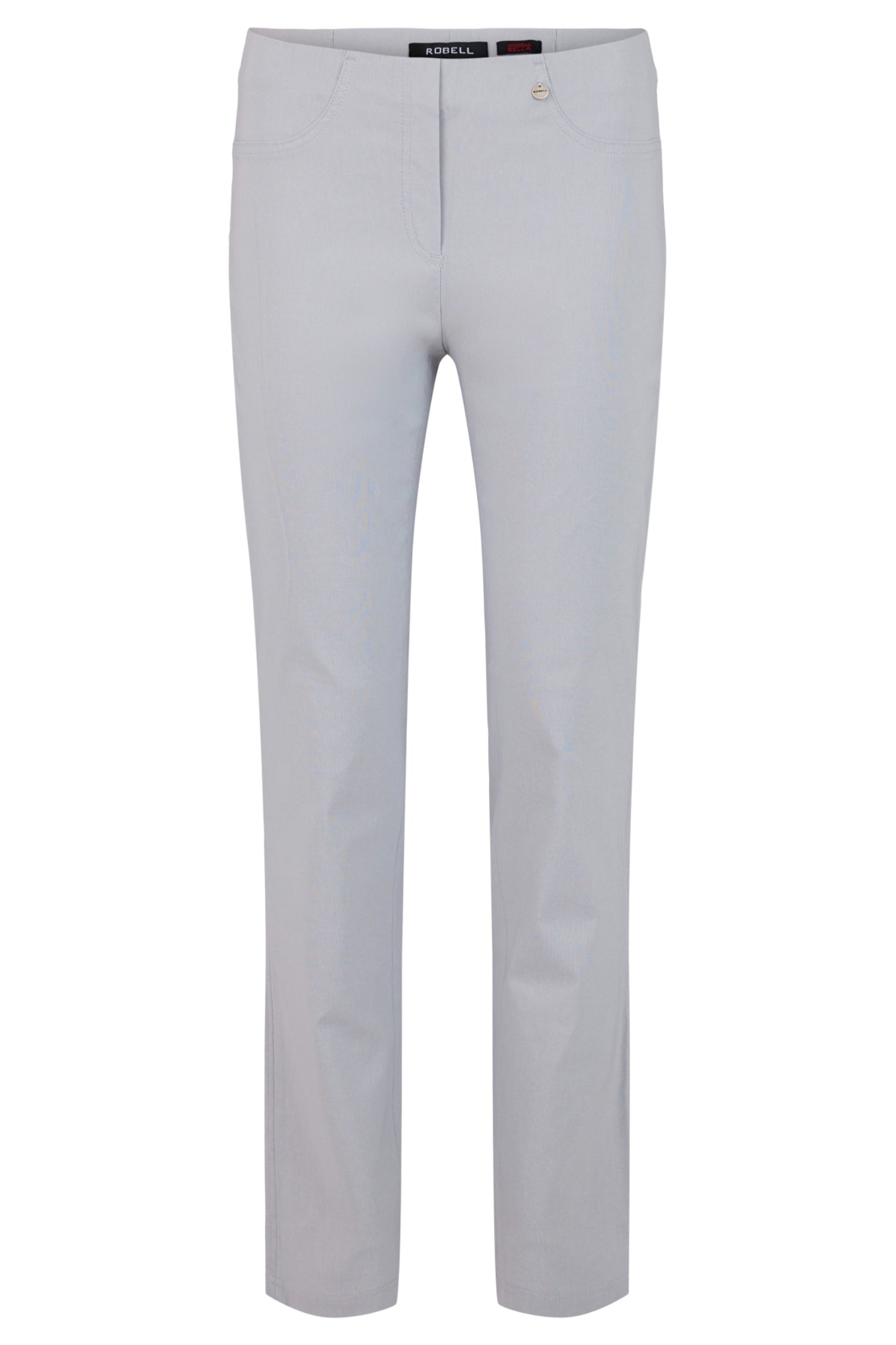 Robell 51559-5499-920 Bella K (73cm) Petite Trouser Light Grey (920) by Robell Shop the Robell collection at Dotique