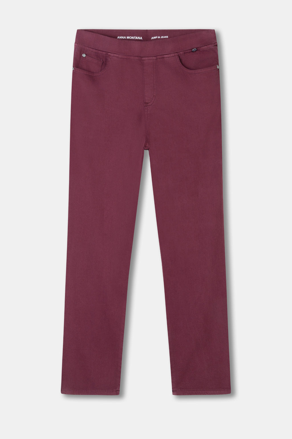 Anna Montana 1000 Angelika Jump in Jean Short 521 Burgundy by Anna Montana Shop Anna Montana at Dotique