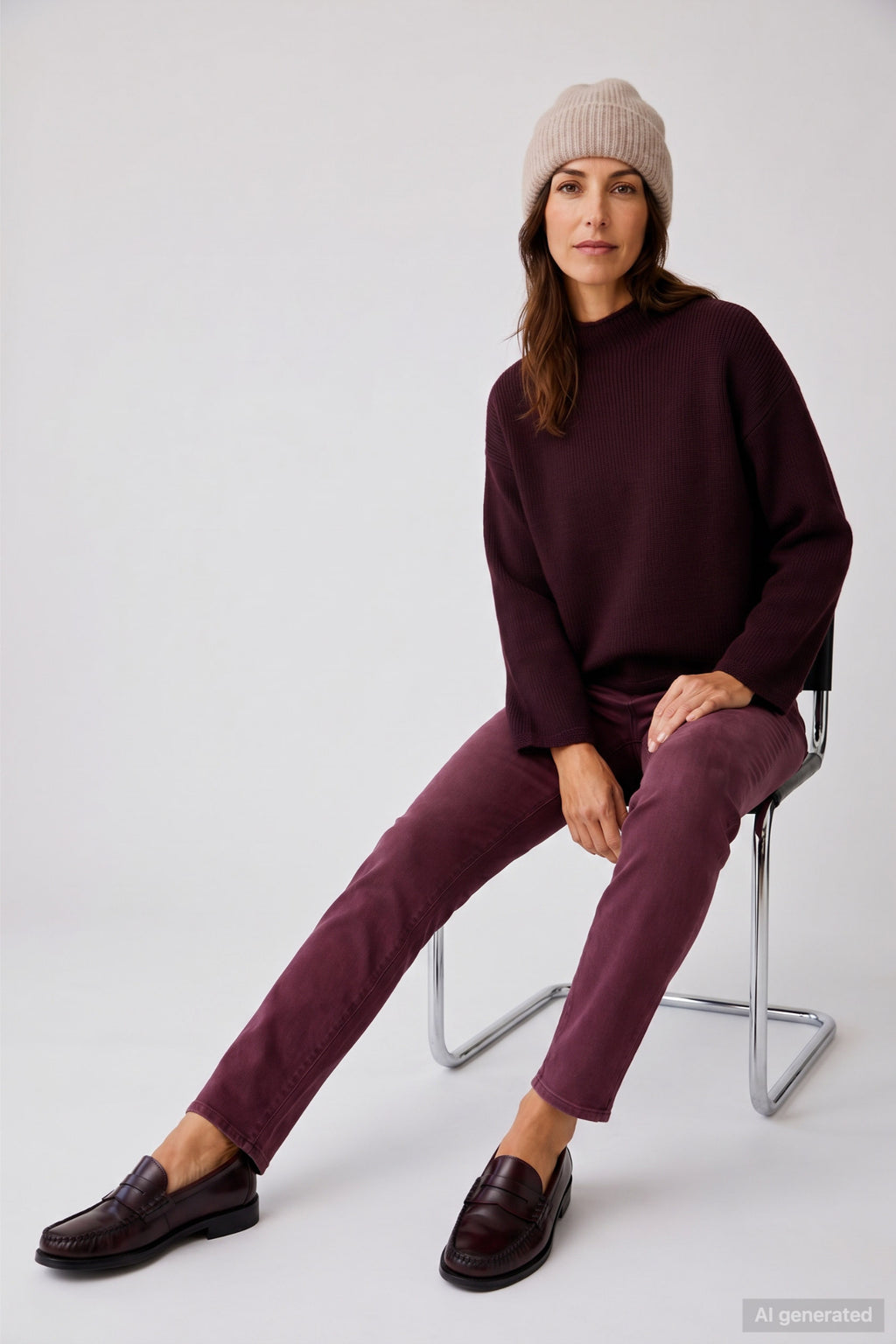 Anna Montana 1000 Angelika Jump in Jean Short 521 Burgundy by Anna Montana Shop Anna Montana at Dotique