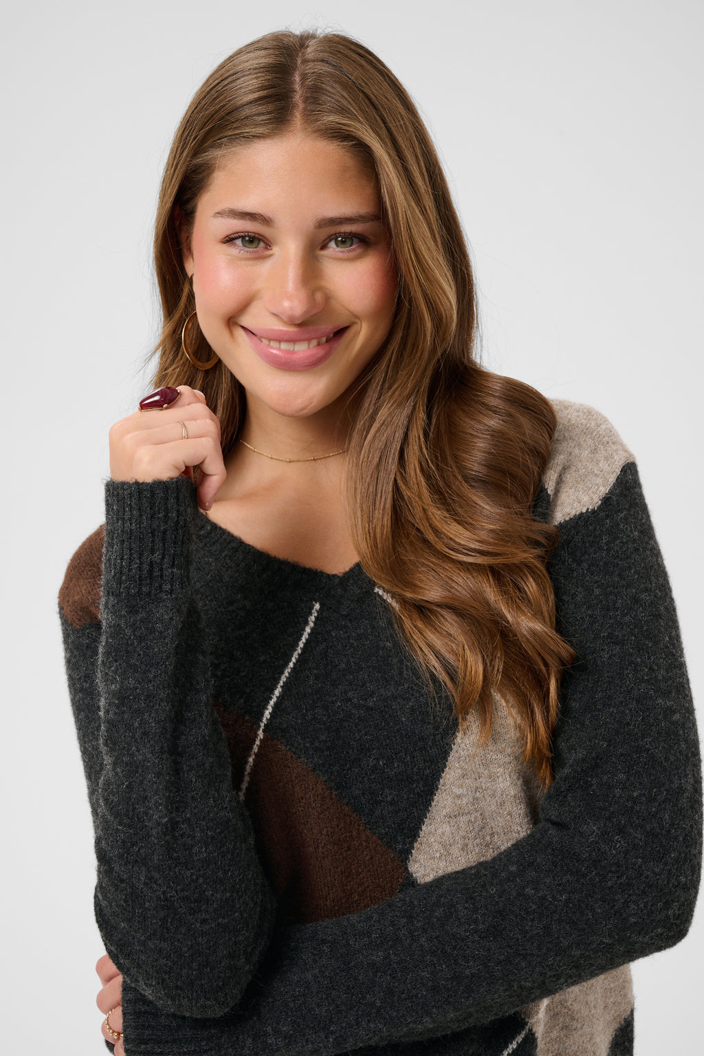 Cream 10615298 CRHope Knit Jumper