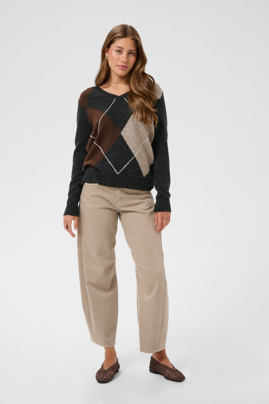 Cream 10615298 CRHope Knit Jumper