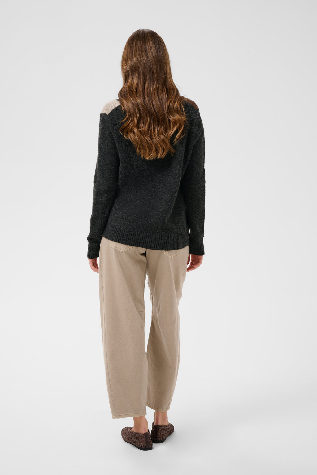 Cream 10615298 CRHope Knit Jumper
