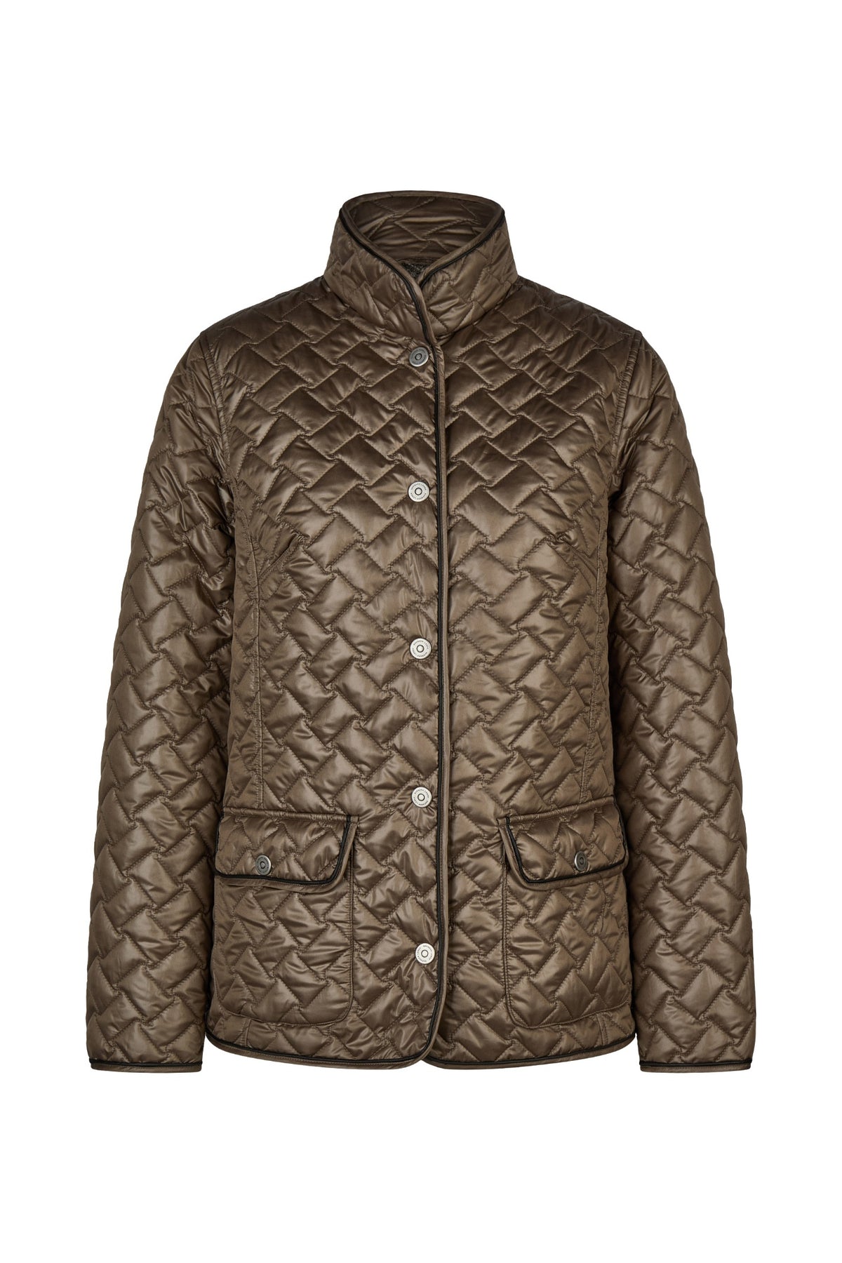 Barbara Lebek 10820062 Reversible Quilted Jacket - Nougat. You can Shop Barbara Lebek at Dotique.