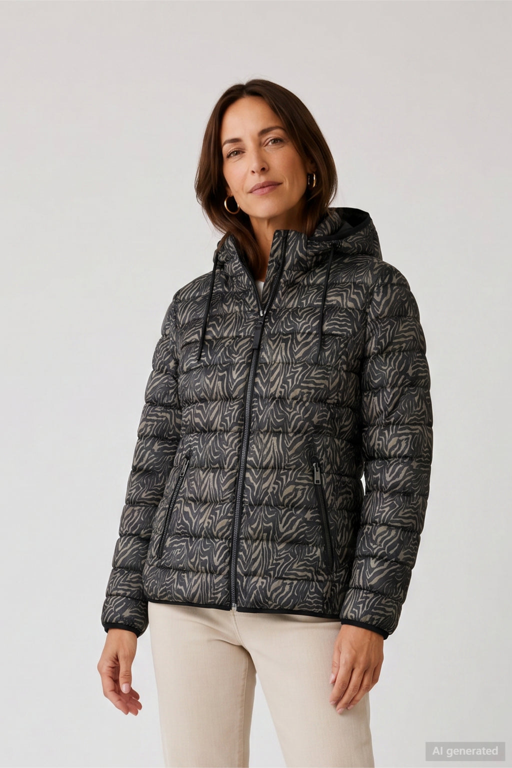 Barbara Lebek 11020062 Reversible Jacket Down Free With Hood - Black. Shop Barbara Lebek at Dotique.