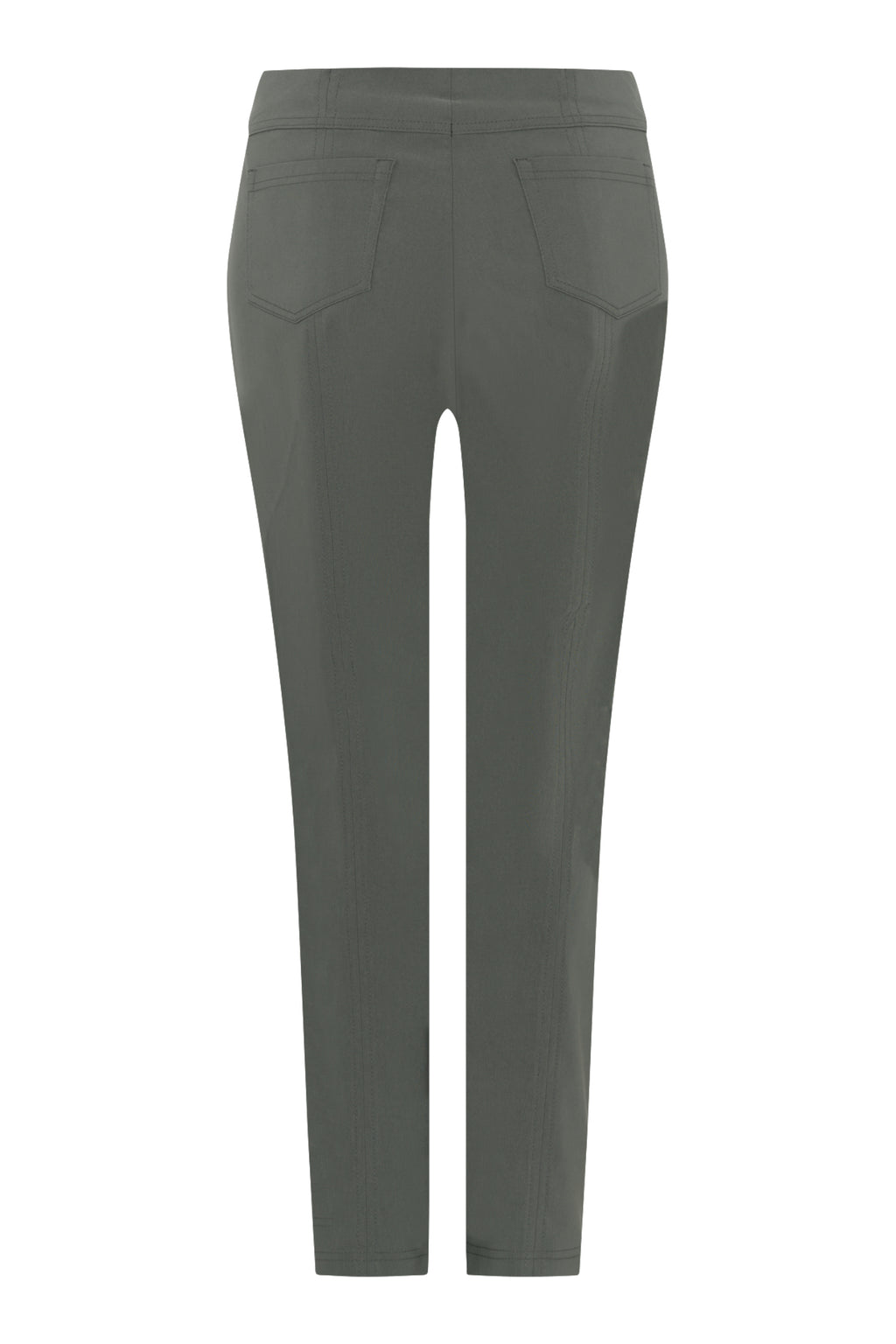 Robell 51559-5499-881 Bella K (73cm) Petite Trouser - Dark Olive (881) by Robell, shop Robell at Dotique.