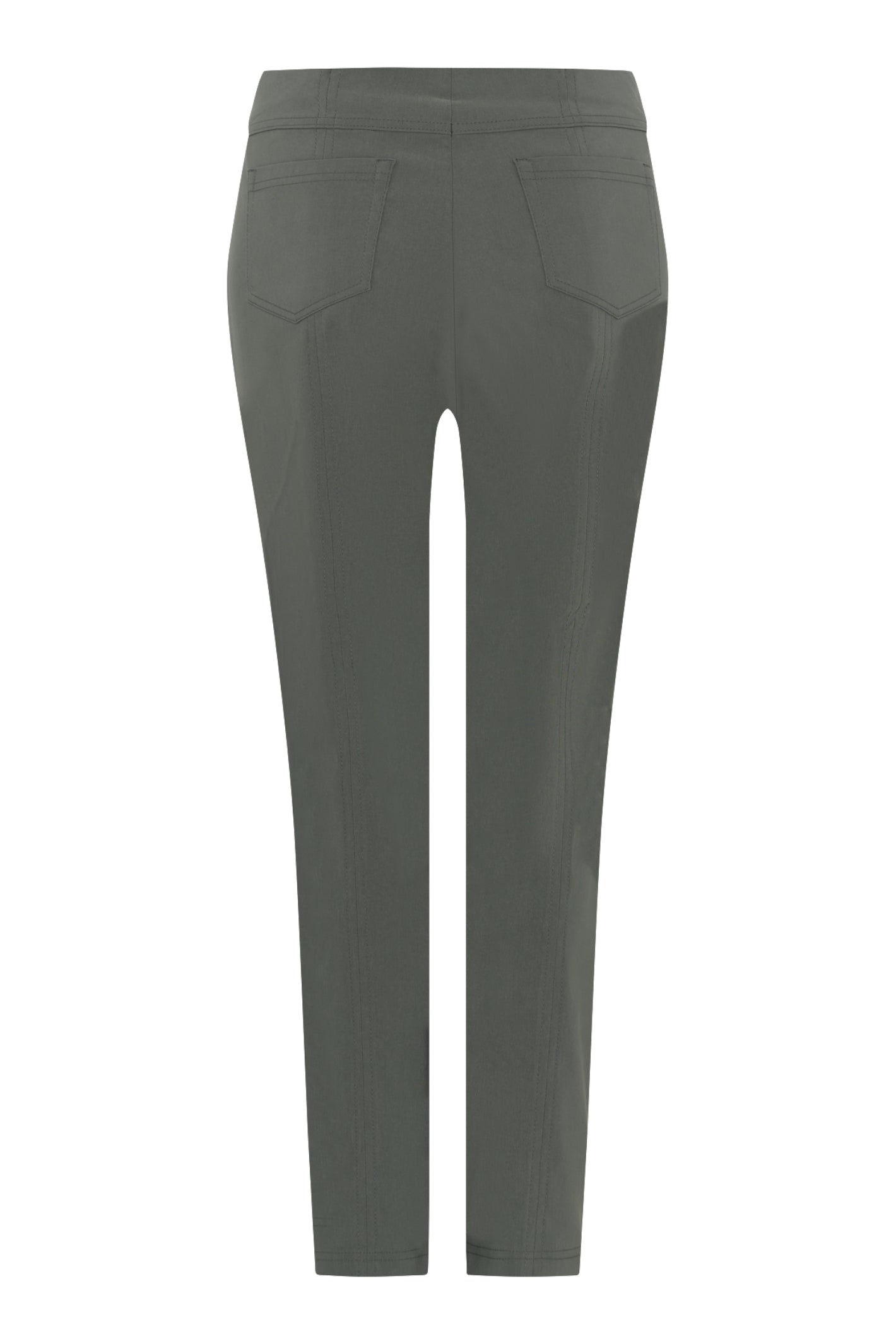 Robell 51559-5499-881 Bella K (73cm) Petite Trouser - Dark Olive (881) by Robell, shop Robell at Dotique.