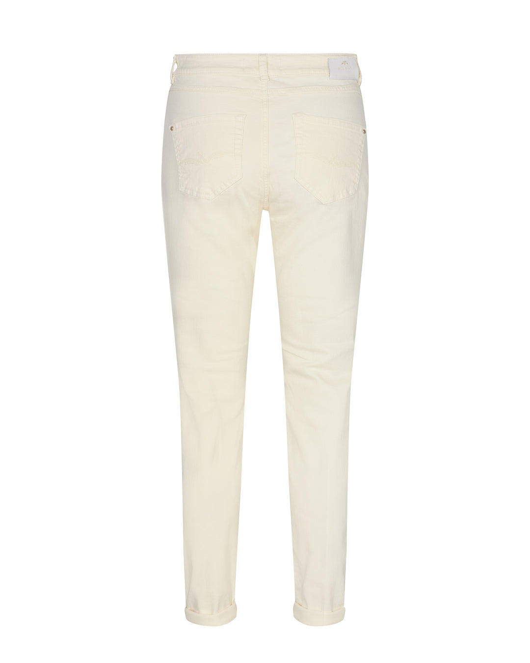 Mos Mos Pearled Ivory Cropped MMVice Colour Pant