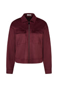 Barbara Lebek 15012062 Blazer - Dark Berry by Barbara Lebek. Shop Barbara Lebek at Dotique.