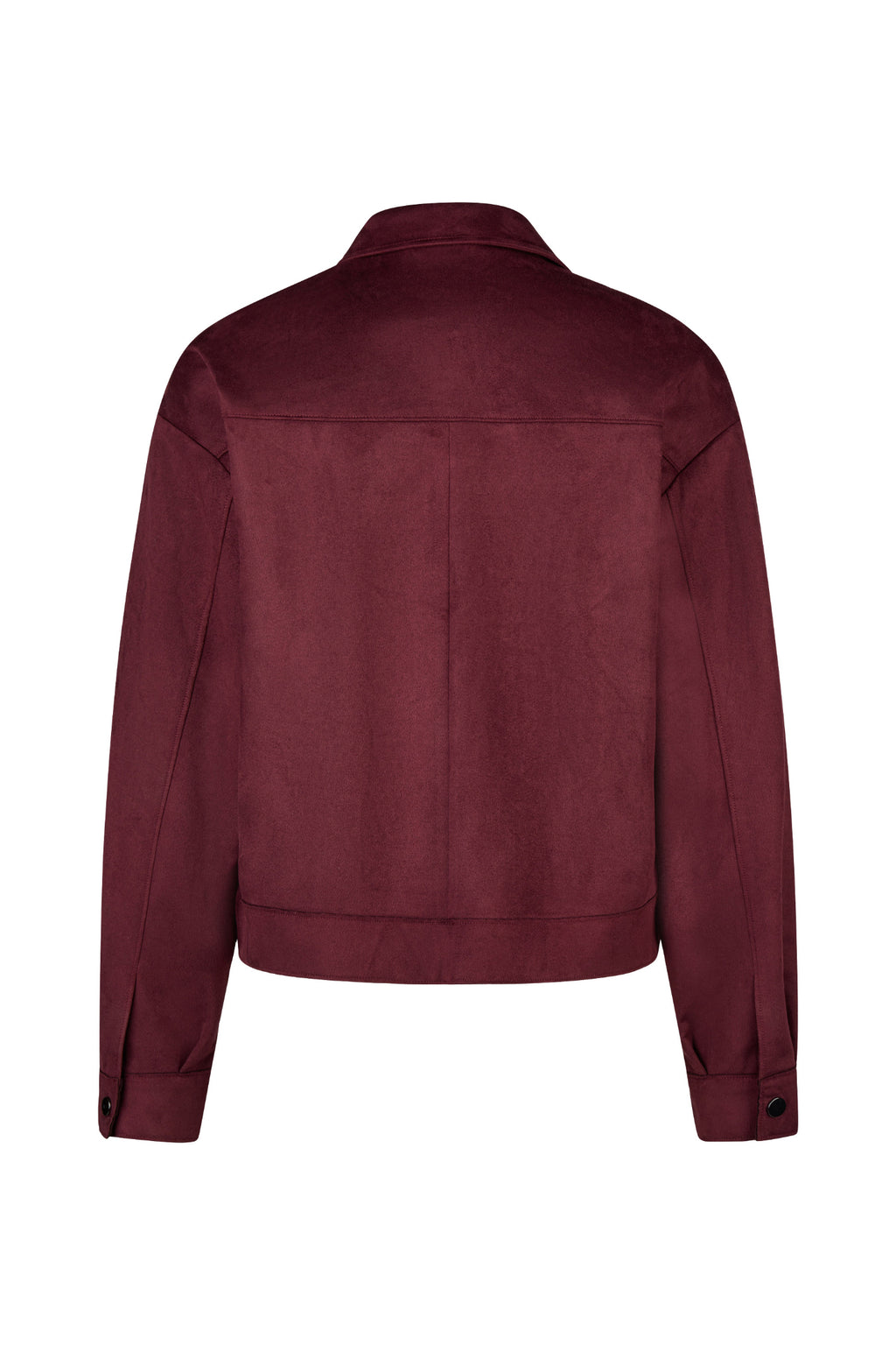 Barbara Lebek 15012062 Blazer - Dark Berry back view Shop Barbara Lebek at Dotique