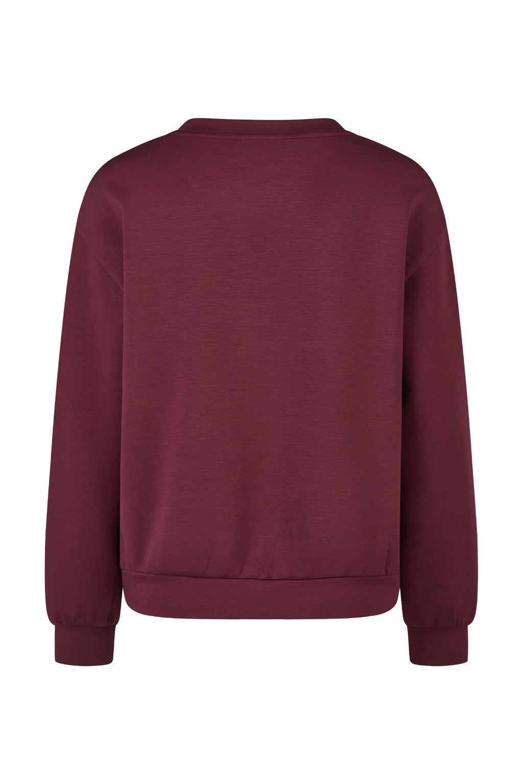 Back view of Barbara Lebek 15252062 Sweatshirt - Dark Berry Barbara Lebek Shop Barbara Lebek at Dotique