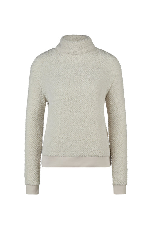 Barbara Lebek 15261062 Sweatshirt - Panna Cotta cream turtleneck sweater. You can Shop Barbara Lebek at Dotique
