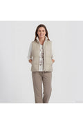 Barbara Lebek 15822062 Reversible Gilet - Panna Cotta, beige gilet. Shop Barbara Lebek at Dotique.