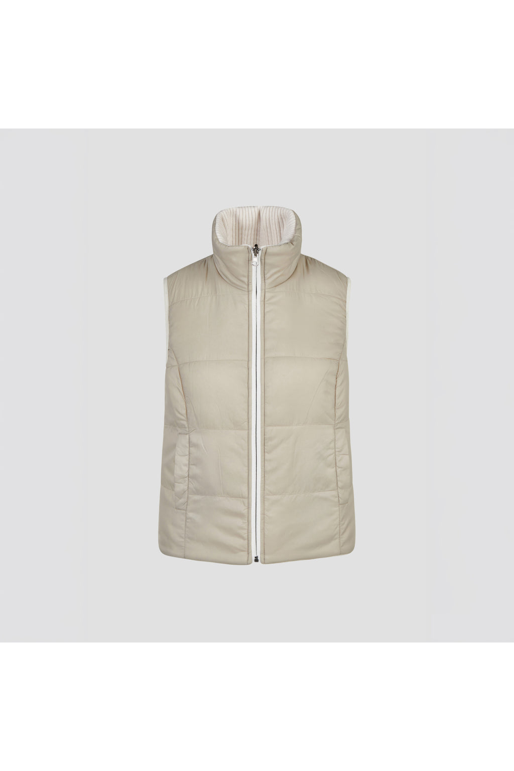 Barbara Lebek 15822062 Reversible Gilet - Panna Cotta by Barbara Lebek Shop Barbara Lebek at Dotique