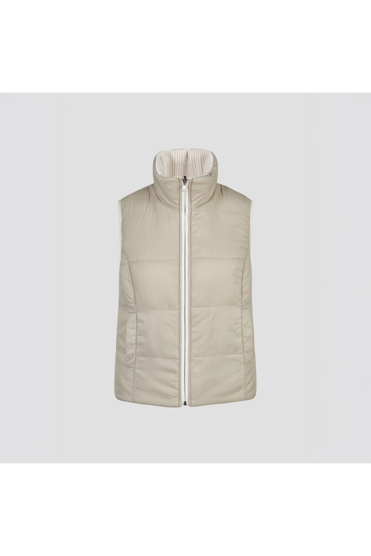 Barbara Lebek 15822062 Reversible Gilet - Panna Cotta by Barbara Lebek Shop Barbara Lebek at Dotique