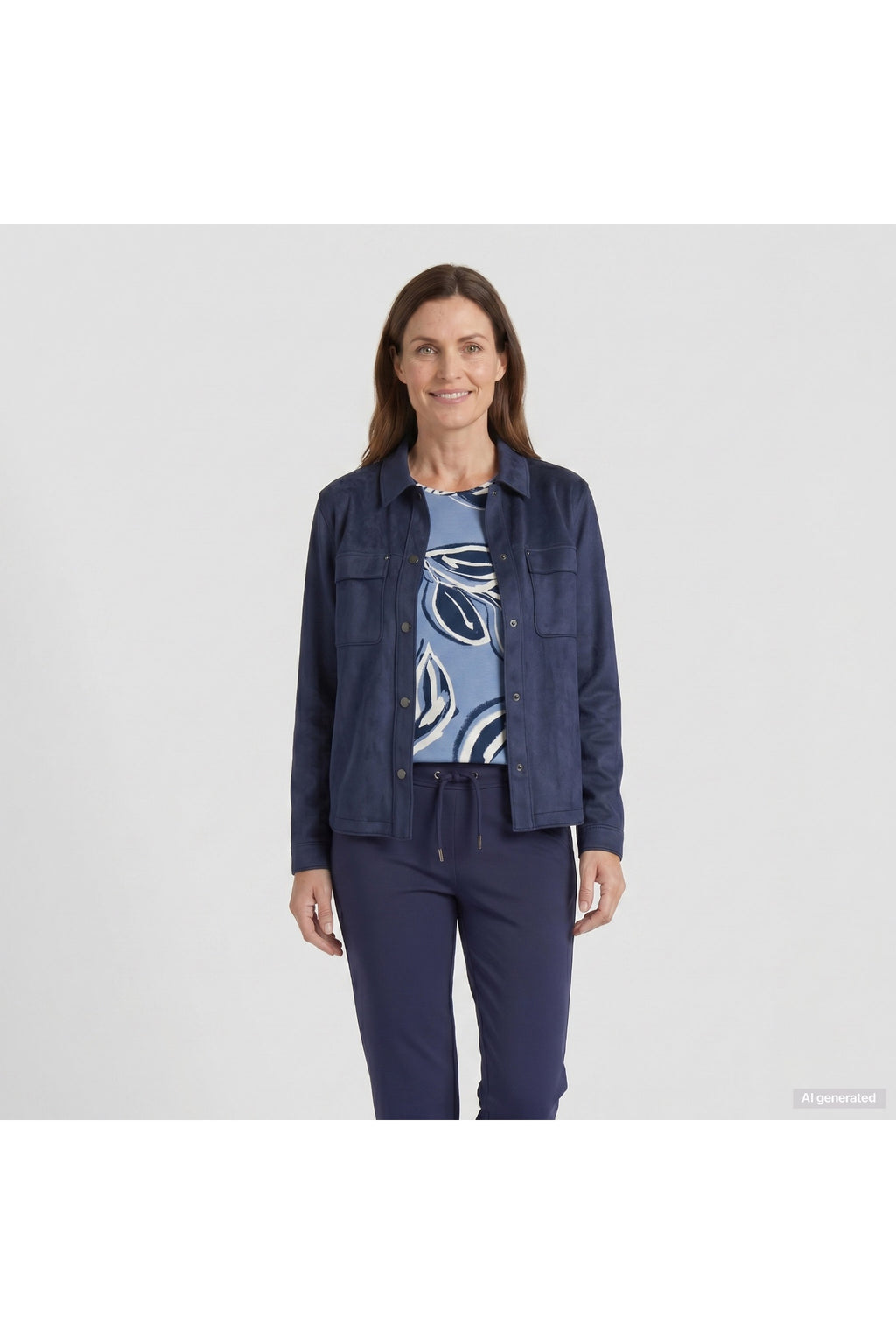 Barbara Lebek 15871062 Blazer - Navy by Barbara Lebek Shop Barbara Lebek at Dotique