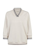 Barbara Lebek 16241062 Sweatshirt - Panna Cotta cream sweatshirt. Shop Barbara Lebek at Dotique.