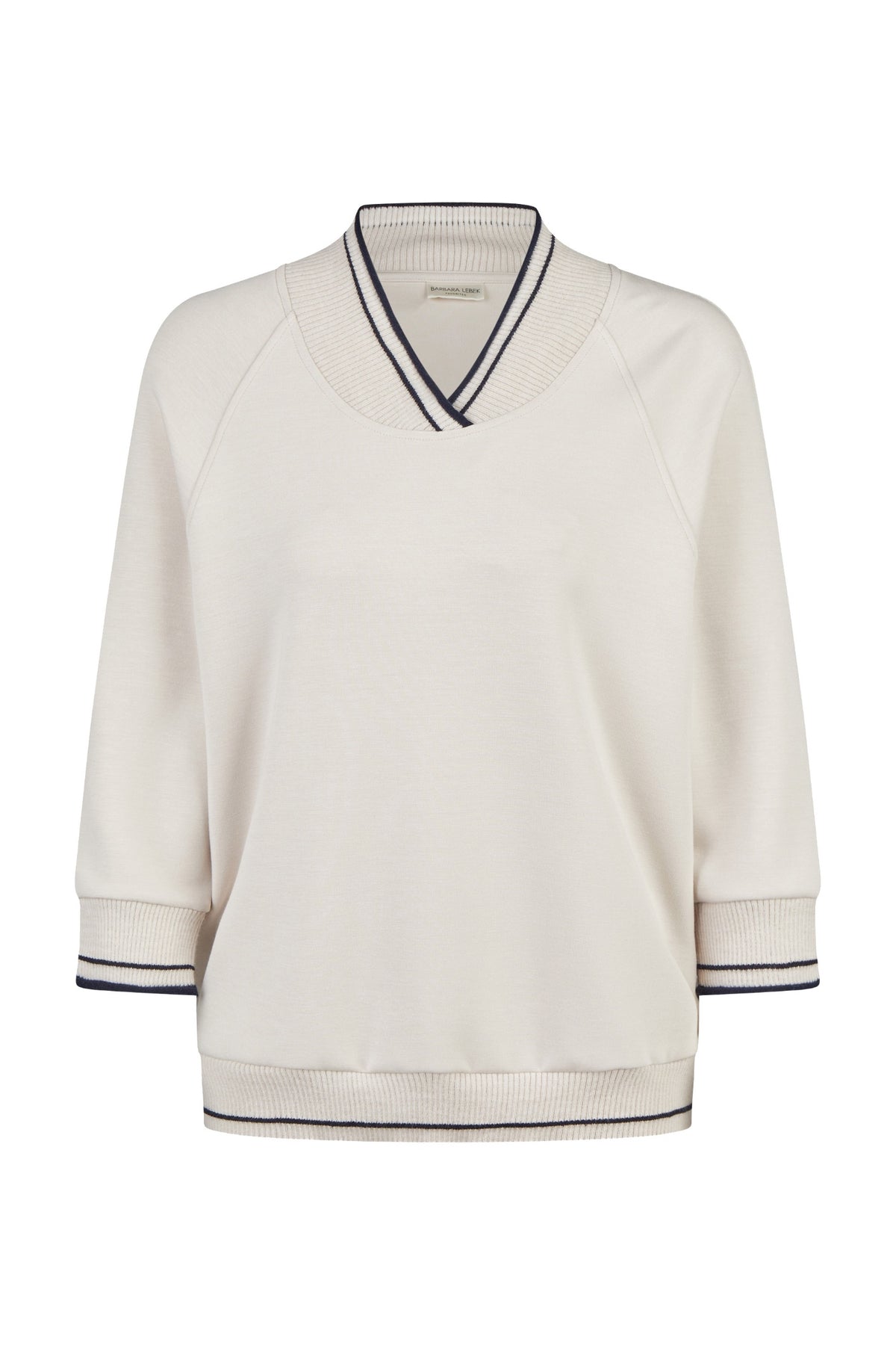Barbara Lebek 16241062 Sweatshirt - Panna Cotta cream sweatshirt. Shop Barbara Lebek at Dotique.