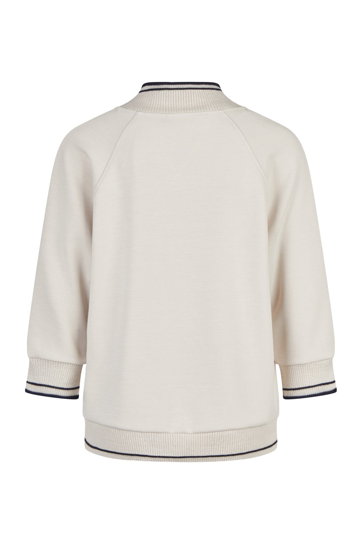 Barbara Lebek 16241062 Sweatshirt - Panna Cotta back view Shop Barbara Lebek at Dotique