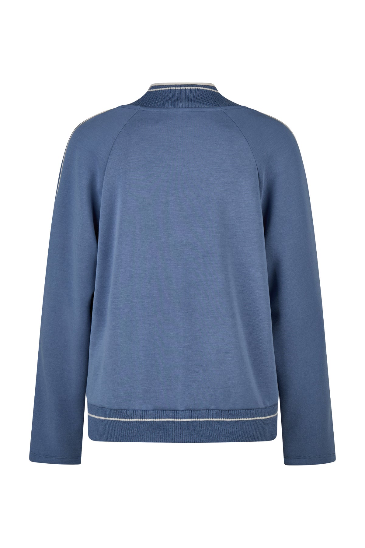 Barbara Lebek 16254062 Sweatshirt - Bleached Indigo back view in blue. You can Shop Barbara Lebek at Dotique
