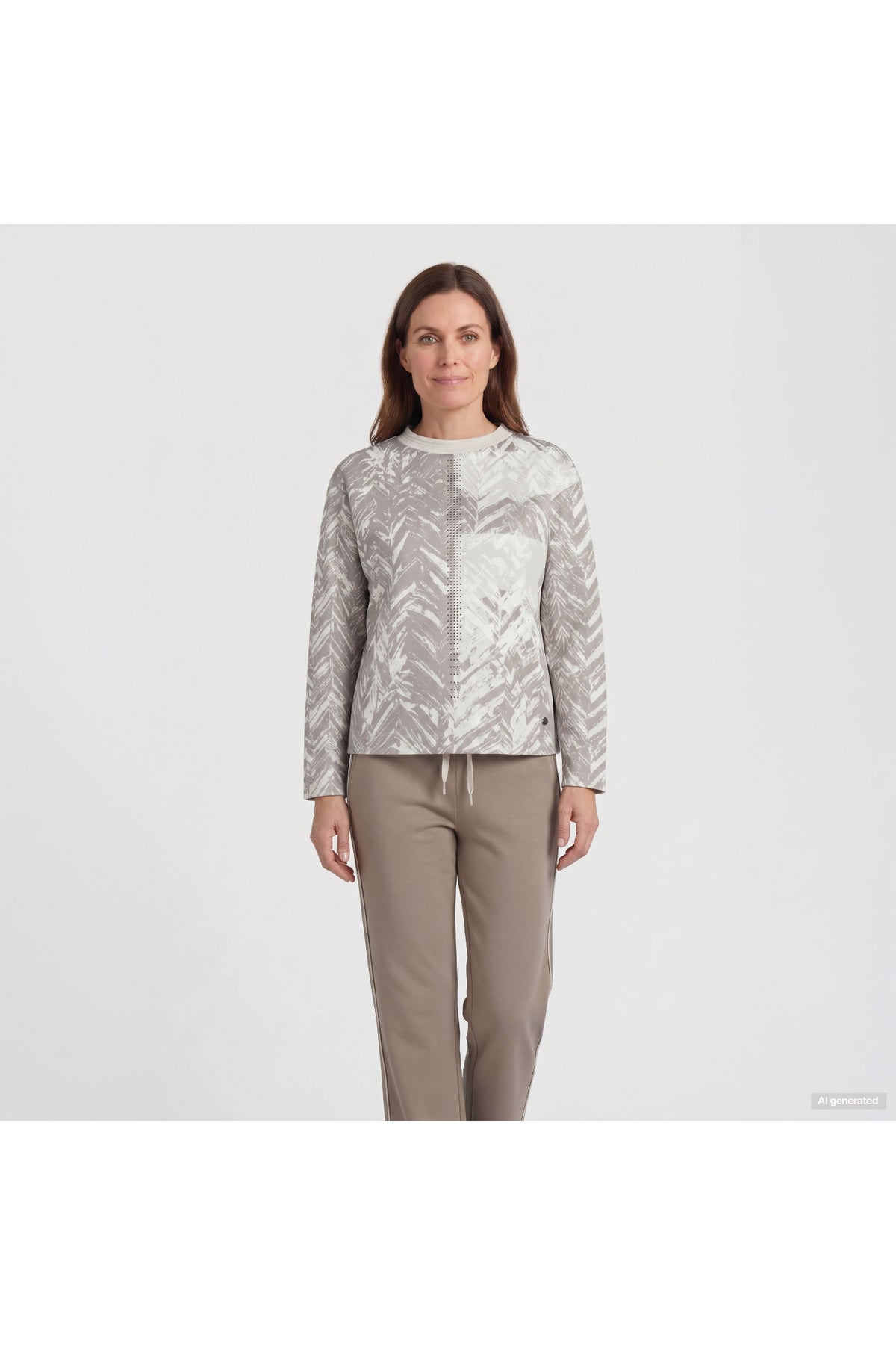 Barbara Lebek 16362062 Sweatshirt - Off White by Barbara Lebek. Shop Barbara Lebek at Dotique.