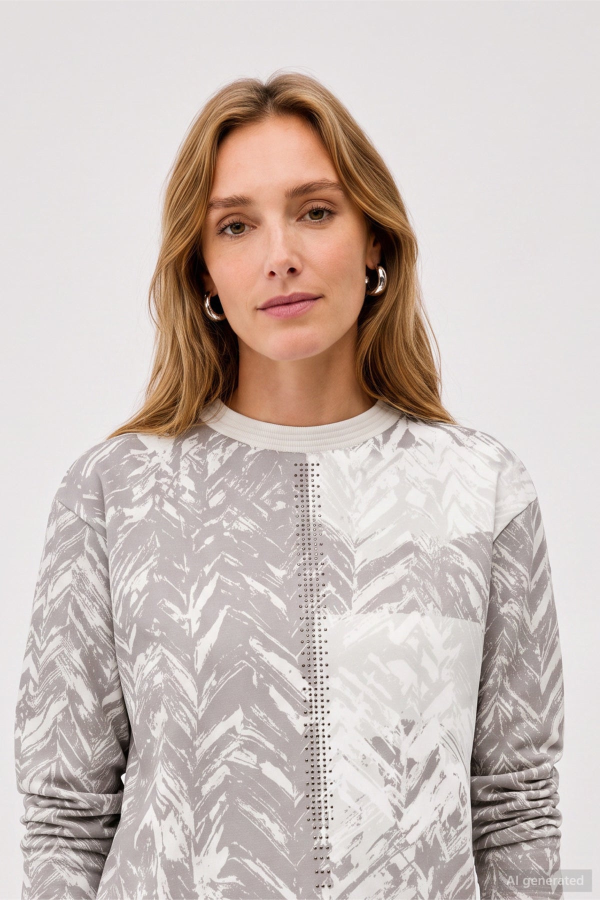 Barbara Lebek 16362062 Sweatshirt - Off White. Shop Barbara Lebek at Dotique.