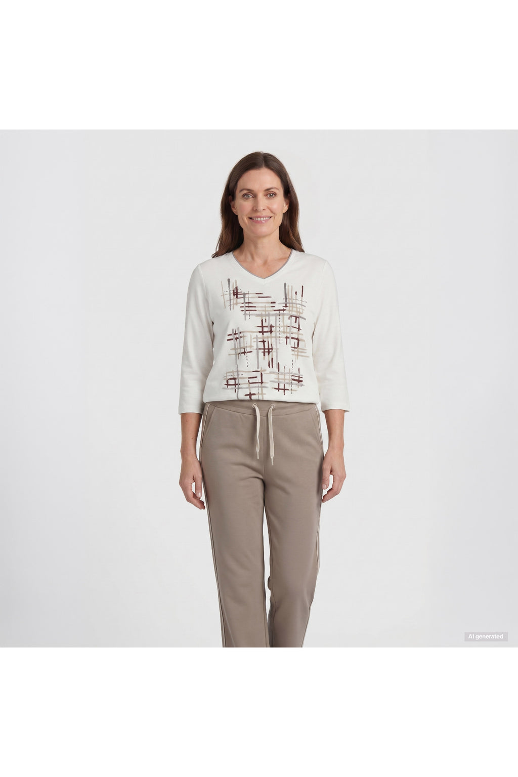 Barbara Lebek 16412062 T-Shirt - Off White by Barbara Lebek. Shop Barbara Lebek at Dotique.