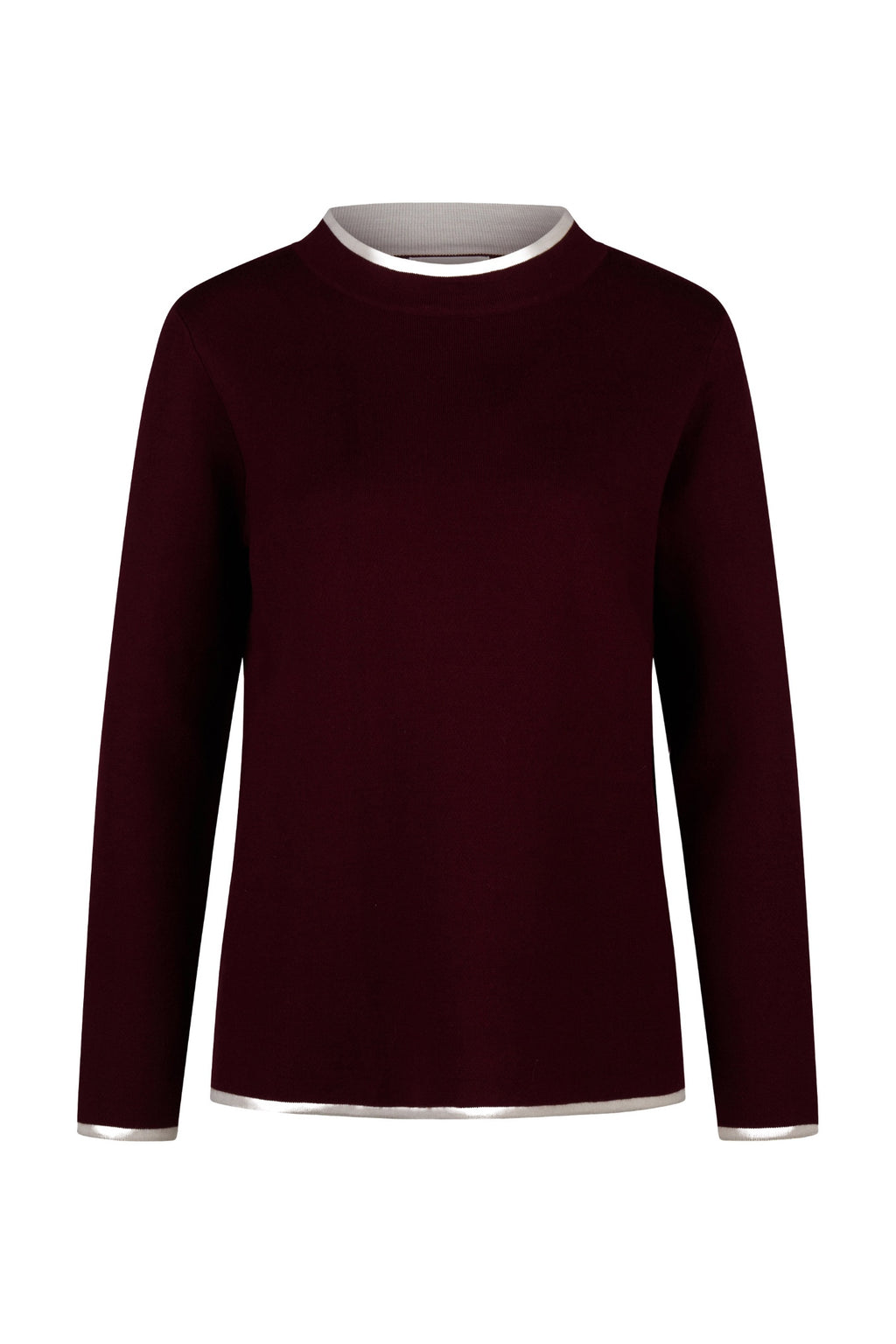 Barbara Lebek 25052062 Pullover - Dark Berry by Barbara Lebek Shop Barbara Lebek at Dotique