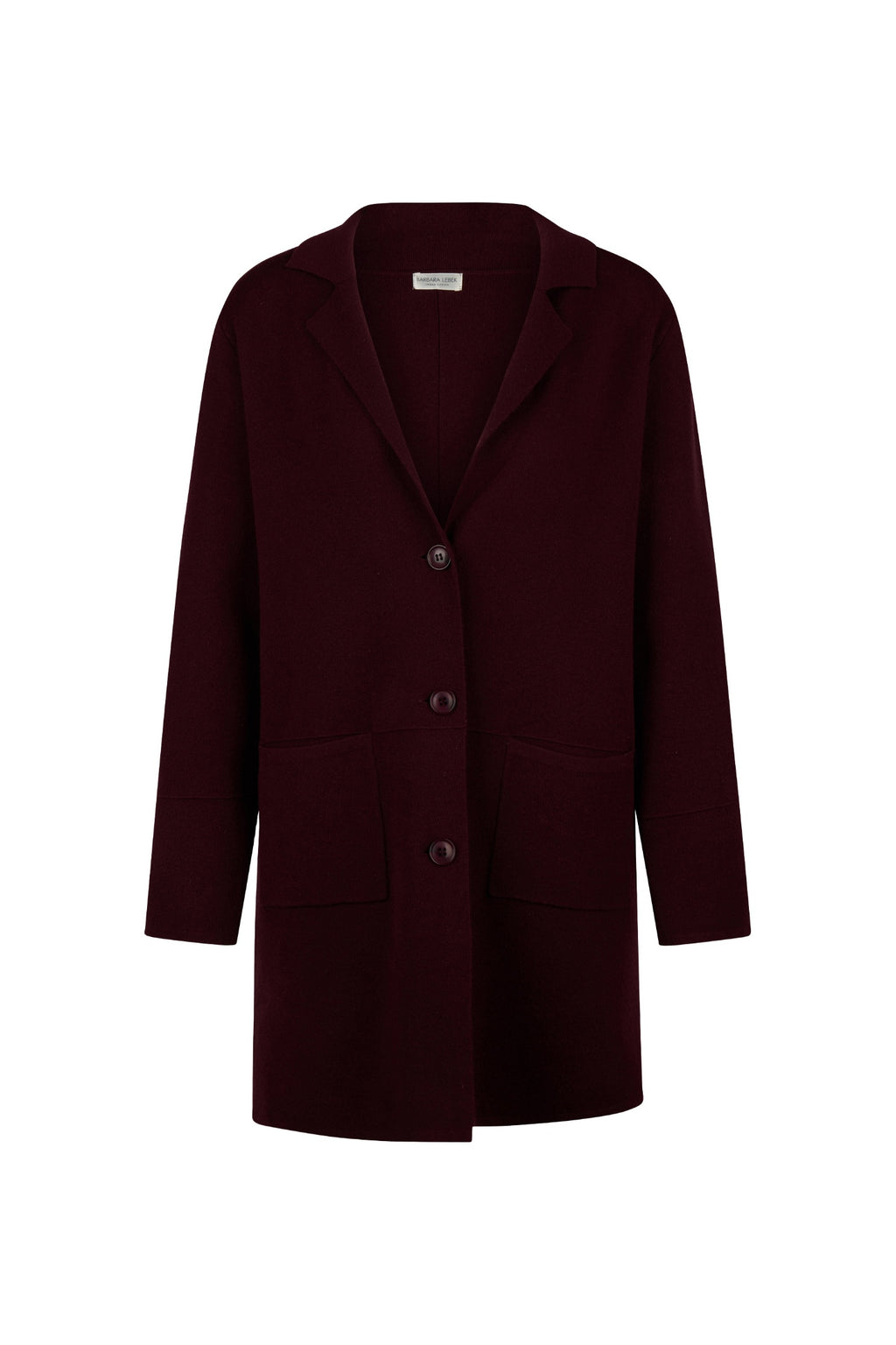 Barbara Lebek 25132062 Knitwear Jacket - Dark Berry by Barbara Lebek. Shop Barbara Lebek at Dotique.