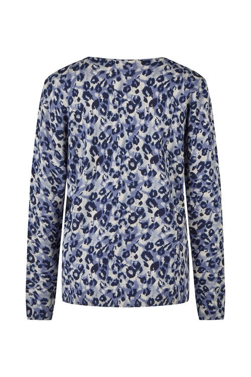 Barbara Lebek 25251062 Pullover - Panna Cotta leopard print pullover. Shop Barbara Lebek at Dotique