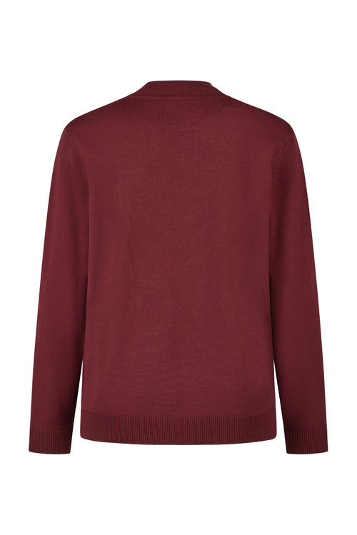 Barbara Lebek 25392062 Pullover - Dark Berry by Barbara Lebek. Shop Barbara Lebek at Dotique.