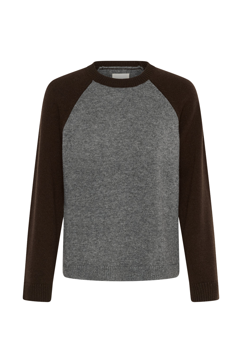 Part Two CleoPW Jumper Grey/Mole Colorblock 30310866
