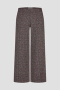 Anna Montana 5666 Mila Wide Flexi Metz 422 Red/Black trousers Shop Anna Montana at Dotique