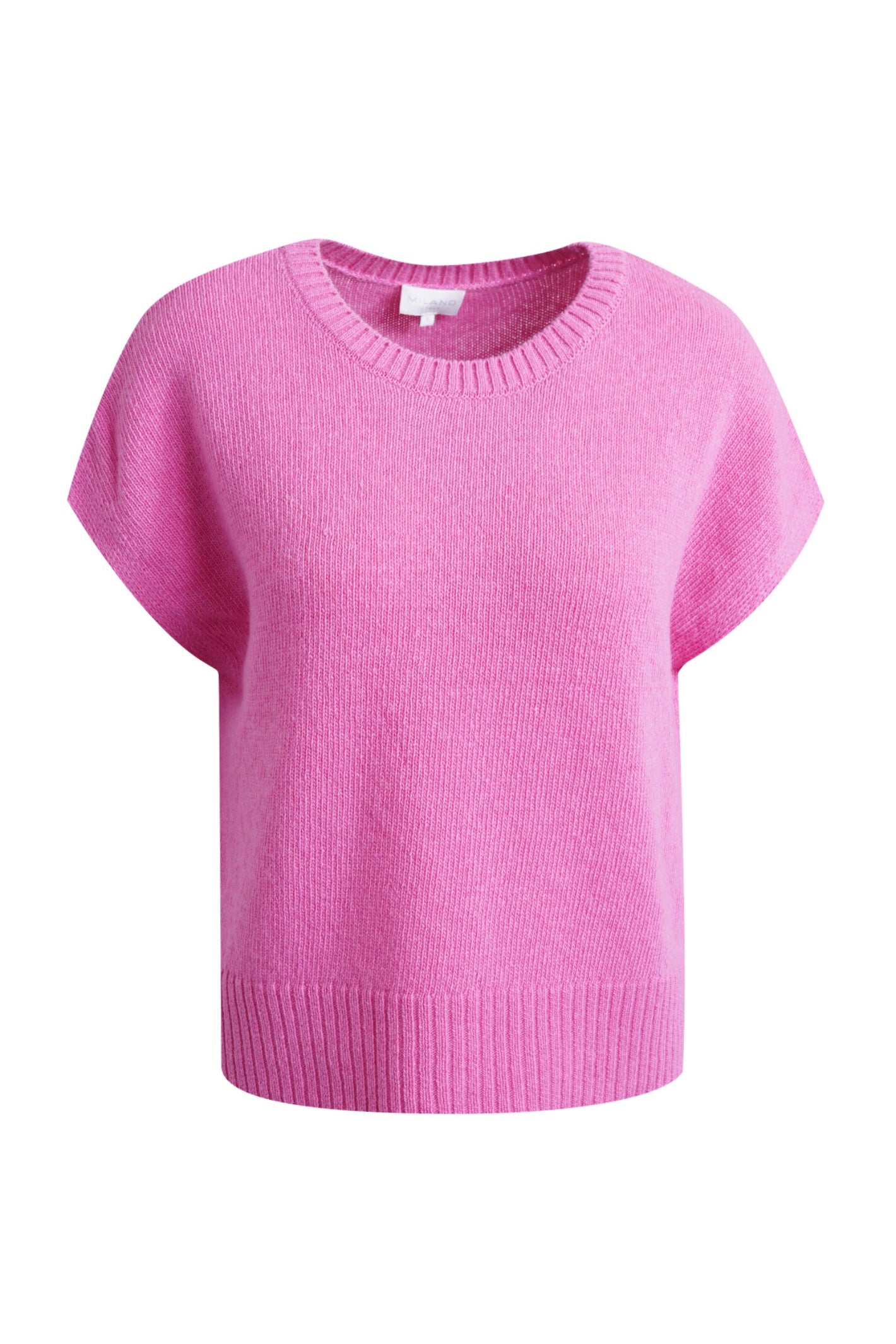 Milano 63-5280-9024 Candy Pink Cashmere Blend Knit Top