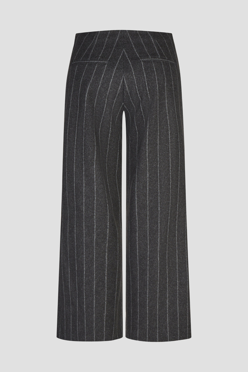 Anna Montana 6667 Mila Wide Flexi Minneapolis 885 Black Grey Pinstripe trousers Anna Montana Shop Anna Montana at Dotique