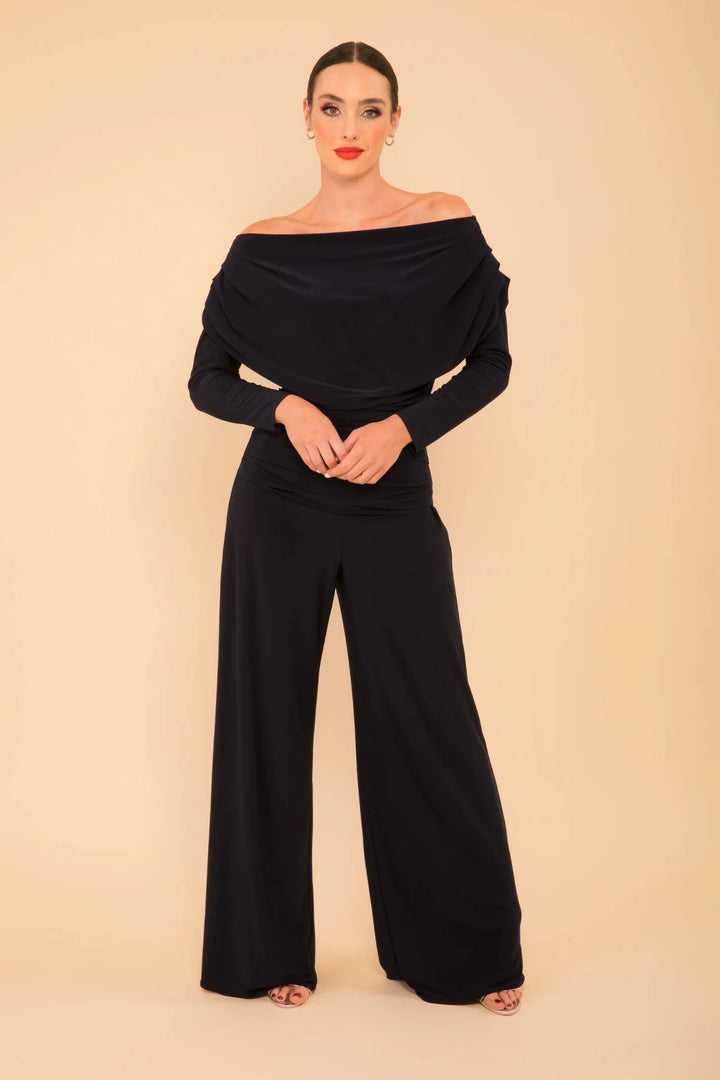 ATOM-LABEL-Carbon-Jersey-Jumpsuit-with-Sleeve-in-Navy--Regular-Length--1