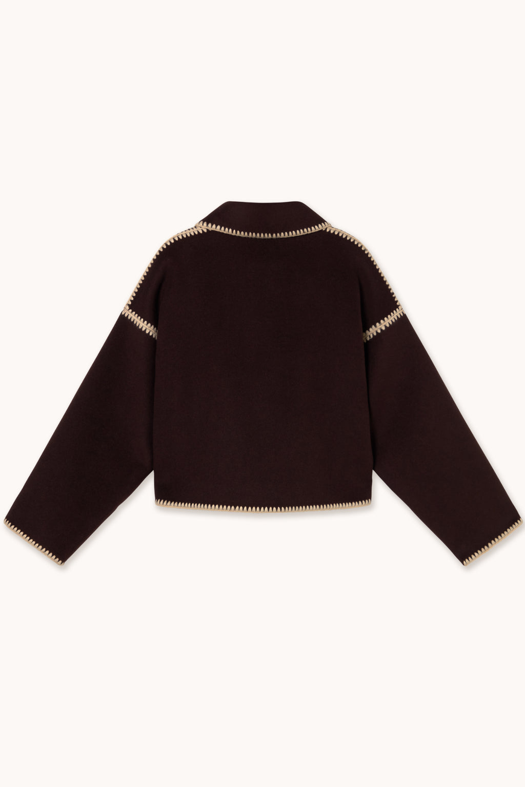 Tiny Big Sister Short Horses Embroidered Coat AW26-608