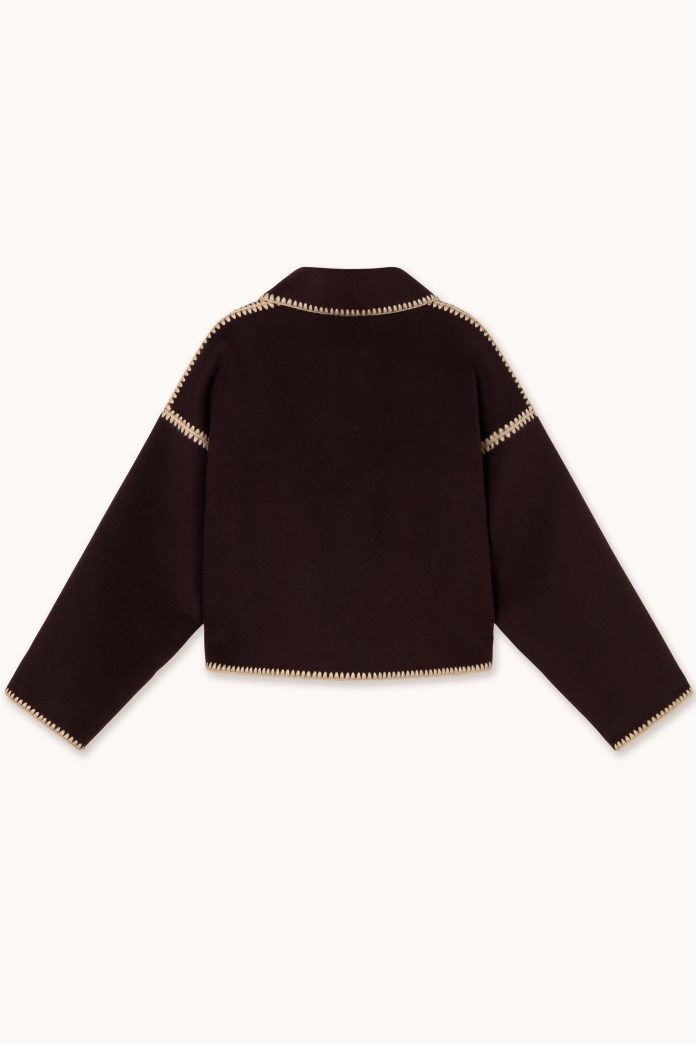 Tiny Big Sister Short Horses Embroidered Coat AW26-608