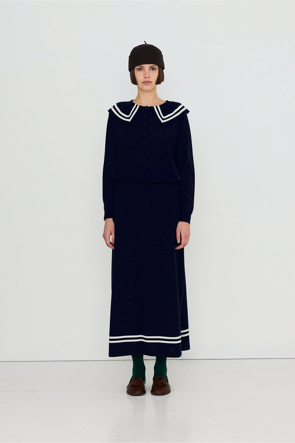 Tiny Big Sister Sailor Polo AW26-674