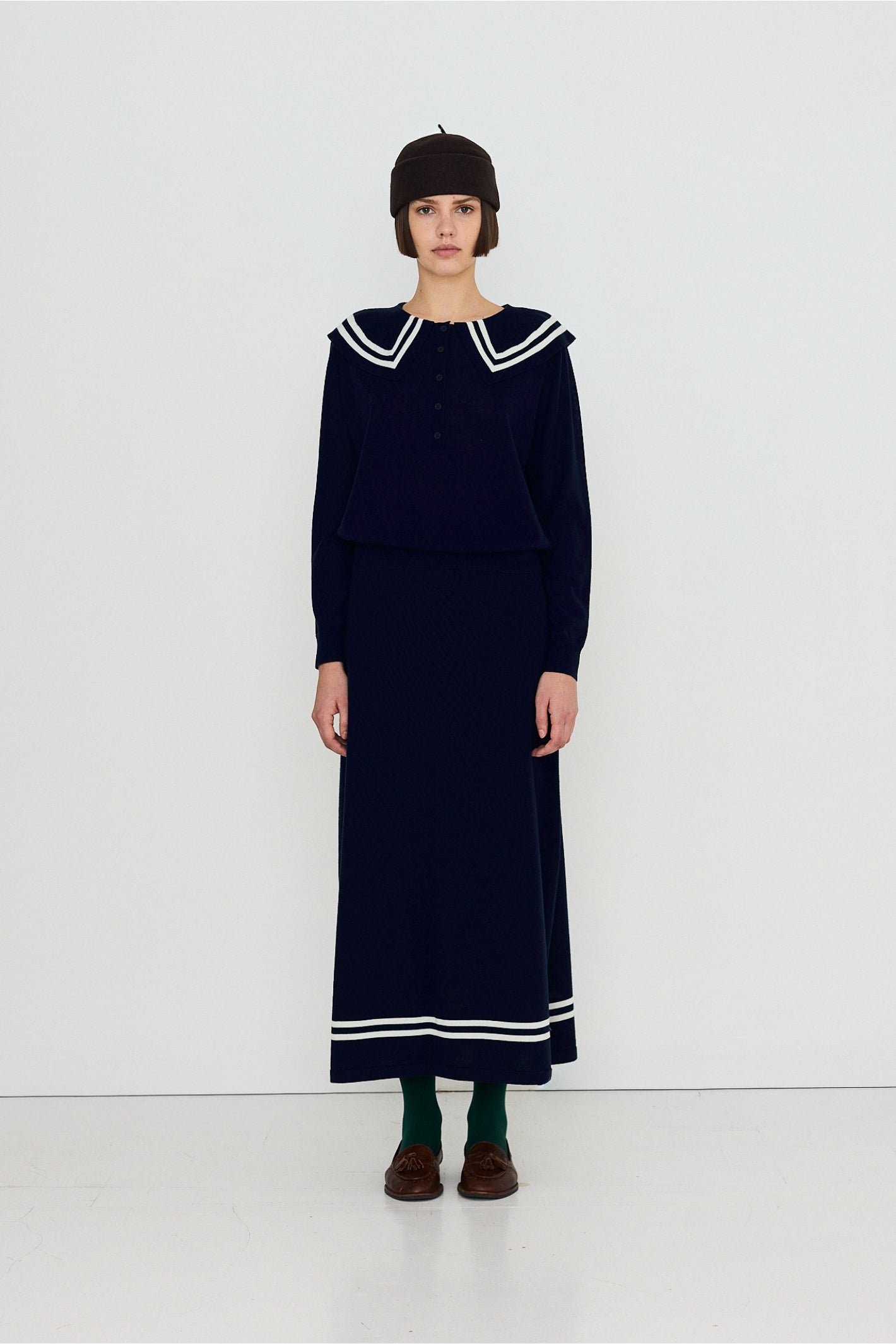Tiny Big Sister Sailor Polo AW26-674
